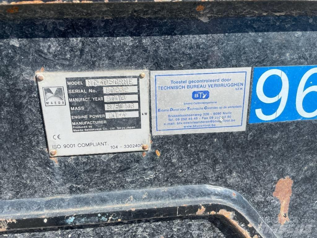 Maeda MC 405 CRME Minikranar