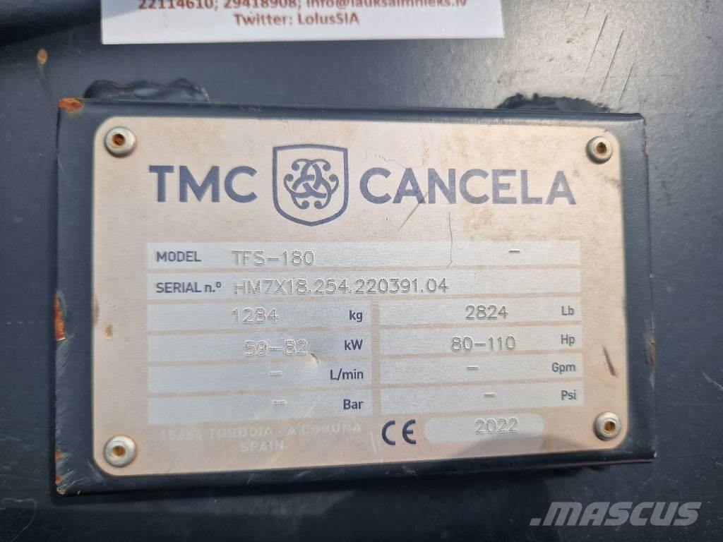 TMC Cancela TFS-180 Såbäddsharvar och rototillers