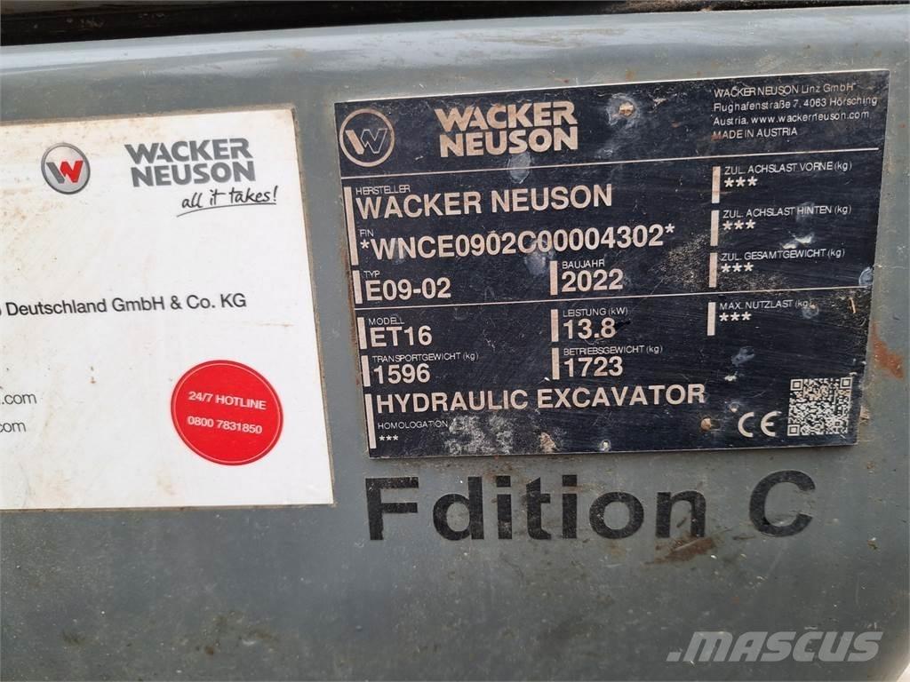 Wacker Neuson ET16 Bandgrävare