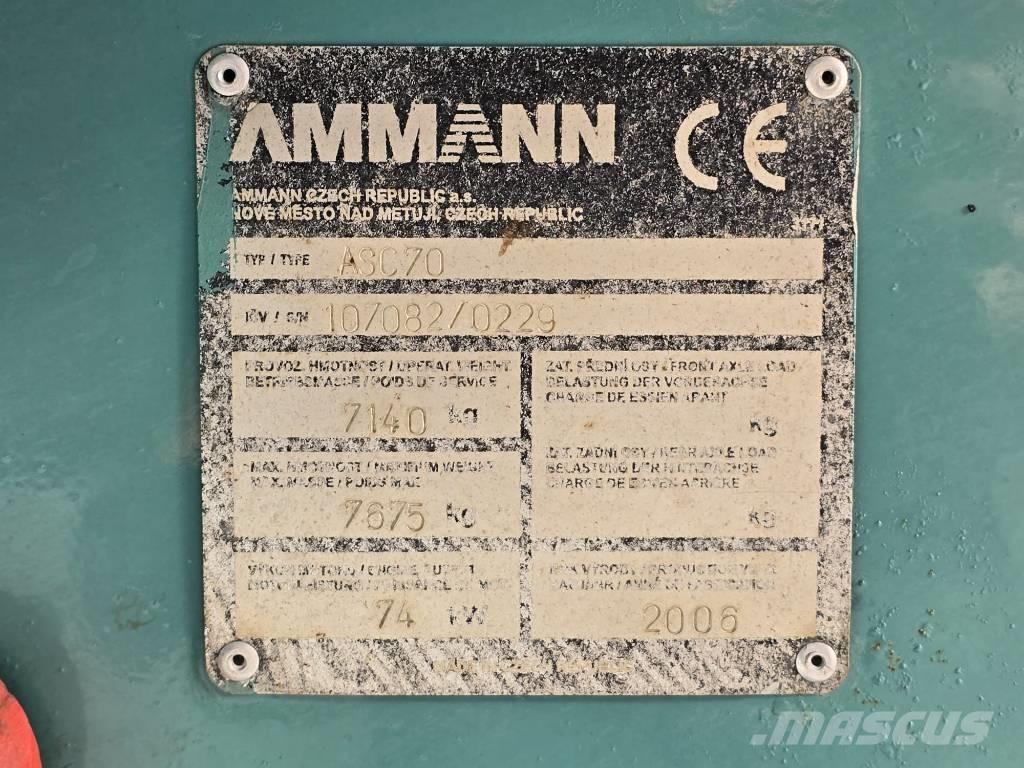 Ammann ASC 70 Kombivältar