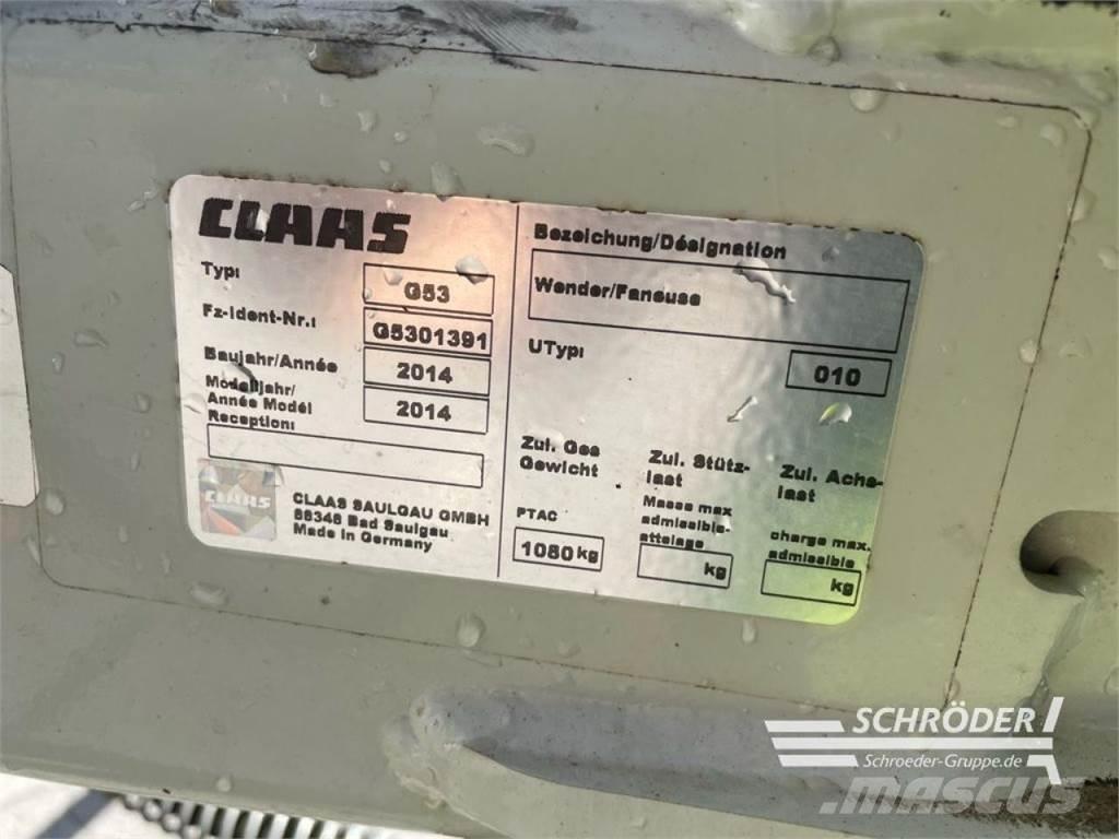 CLAAS VOLTO 800 Vändare och luftare