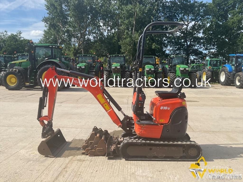 Kubota U 10-3 Minigrävare < 7t
