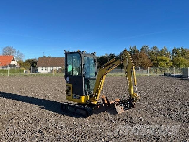 Komatsu PC16R HS Minigrävare < 7t
