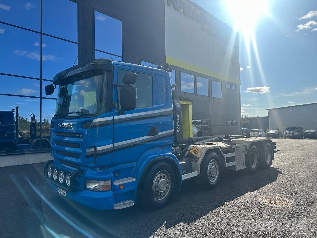 Scania R420 8X4/4 Lastväxlare/Krokbilar