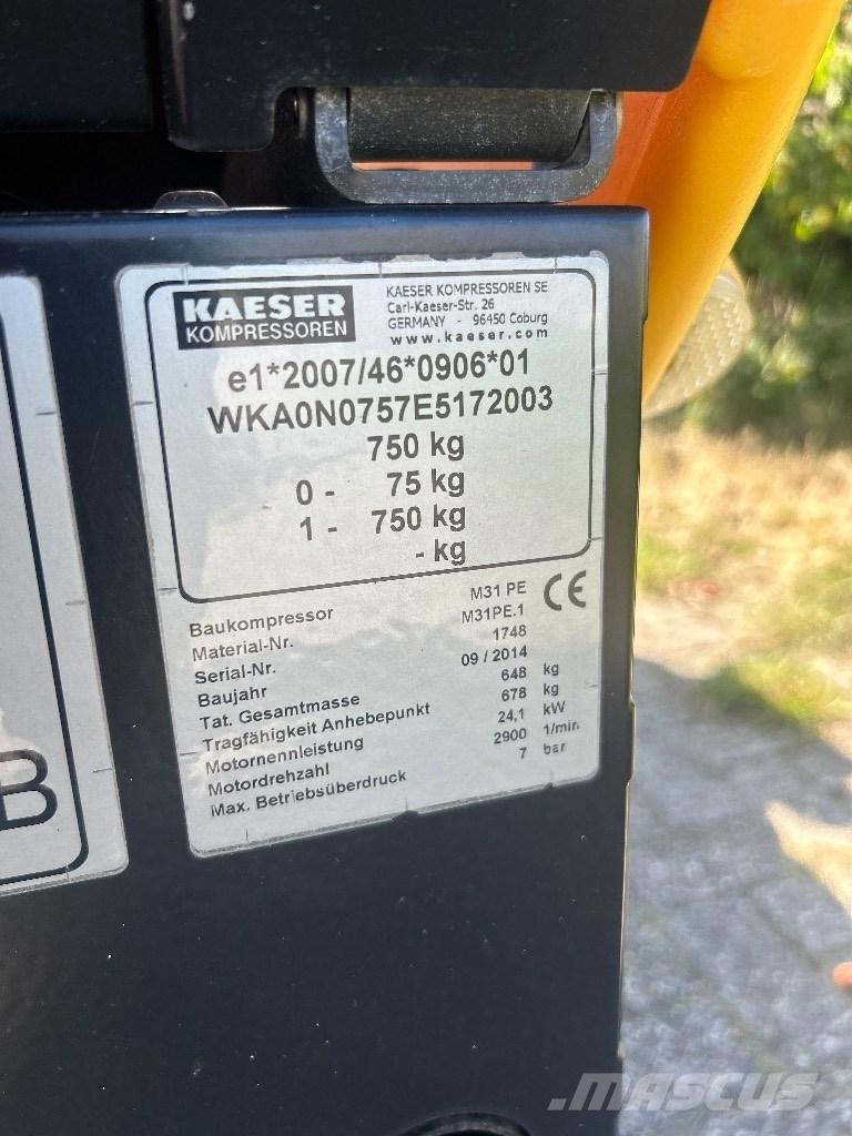 Kaeser M 31 PE Kompressorer