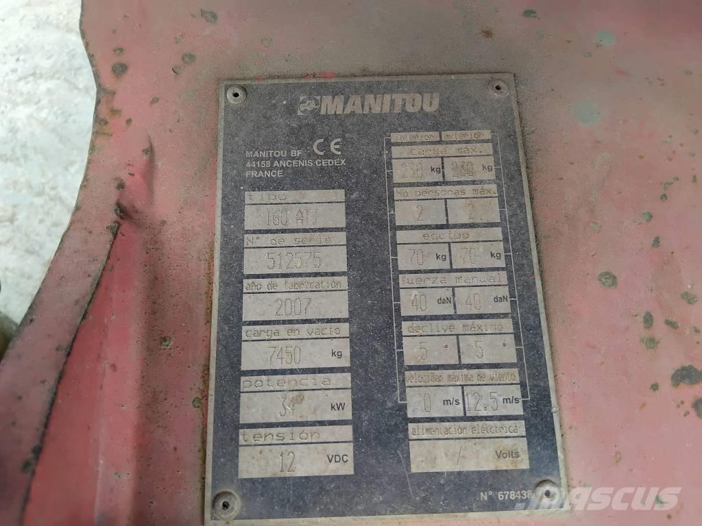 Manitou 160 ATJ Bomliftar