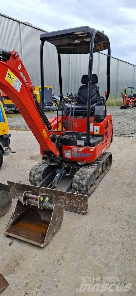 Kubota U 17-3 Minigrävare < 7t