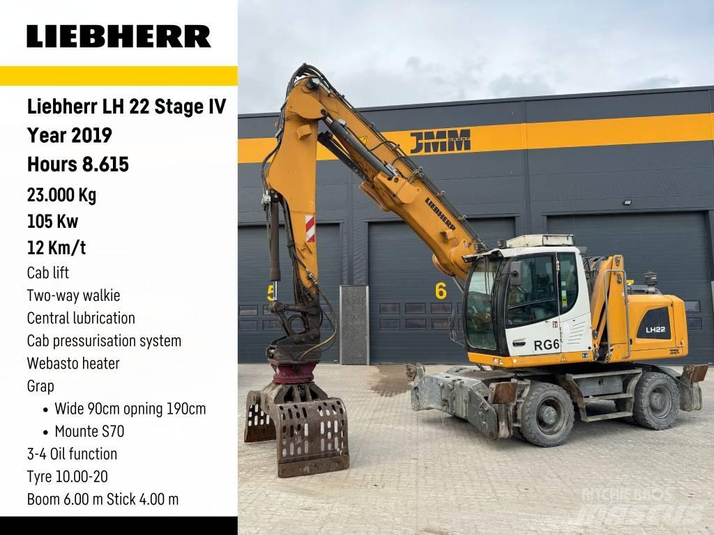 Liebherr LH 22 Avfalls / industri hantering