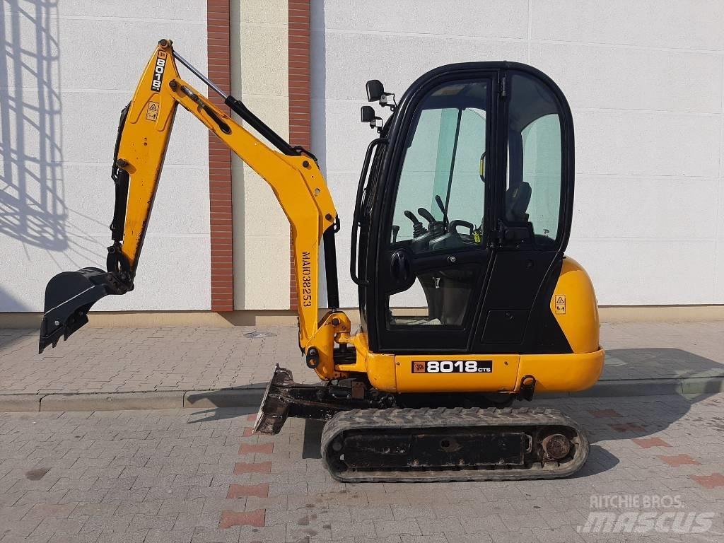 JCB 8018 CTS Minigrävare < 7t