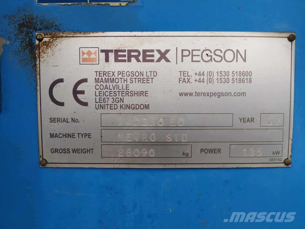 Terex Pegson Mobila krossar