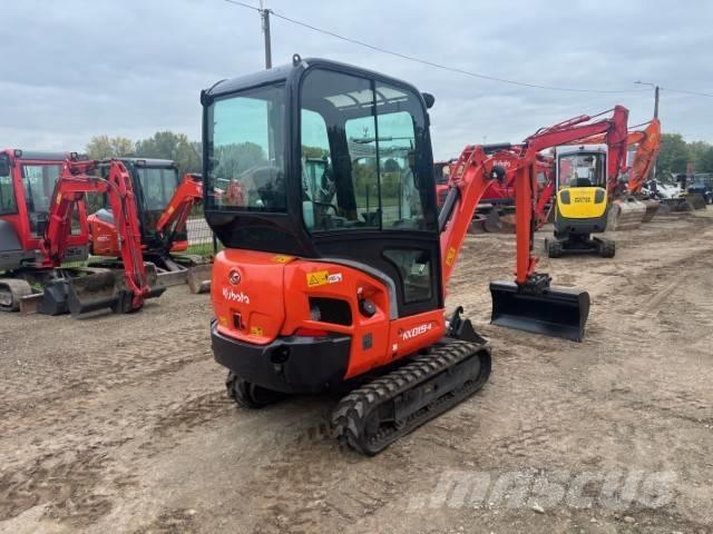 Kubota KX 019-4 Minigrävare < 7t