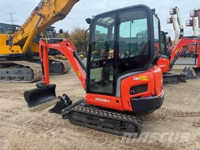 Kubota KX 019-4 Minigrävare < 7t