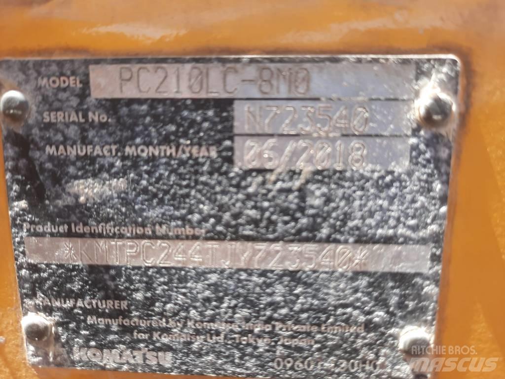 Komatsu PC 210 Bandgrävare
