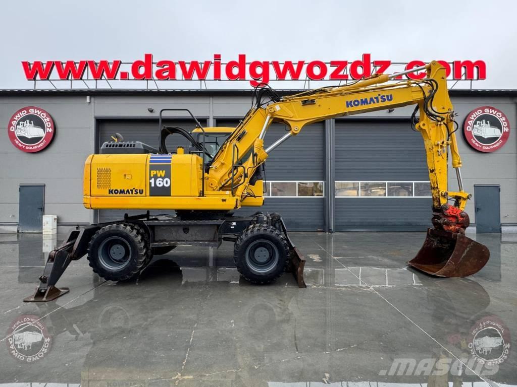 Komatsu PW 160-7E0 Hjulgrävare