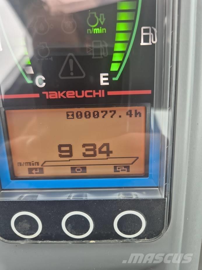 Takeuchi TB225 V0B Minigrävare < 7t
