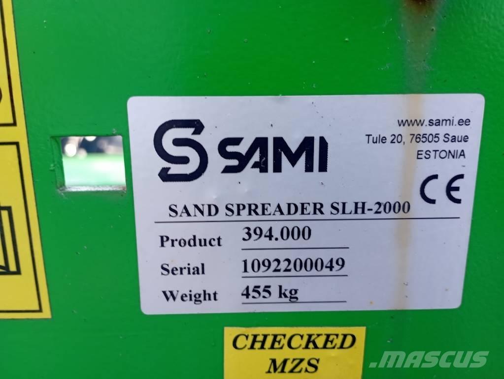 Sami SLH 2000 ZM-602 Sand- och saltspridare