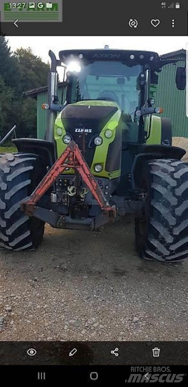 CLAAS axion 870 Traktorer