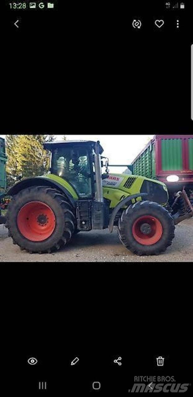 CLAAS axion 870 Traktorer