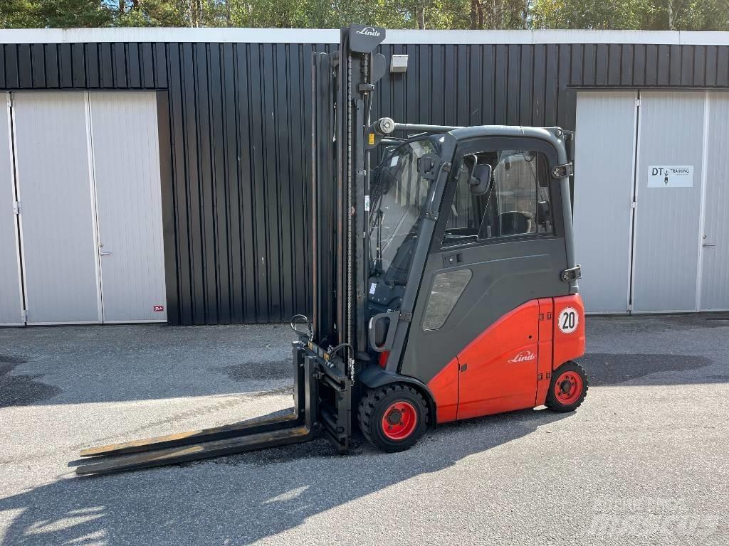 Linde E 20 PRISVÄRD Elmotviktstruckar