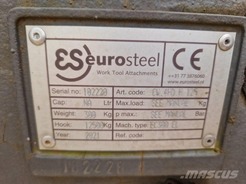 Volvo EC 300 E Chassi och upphängning