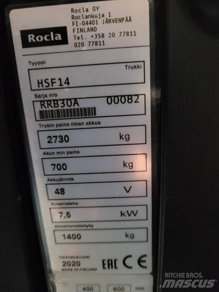 Rocla HSF14 Skjutstativtruck