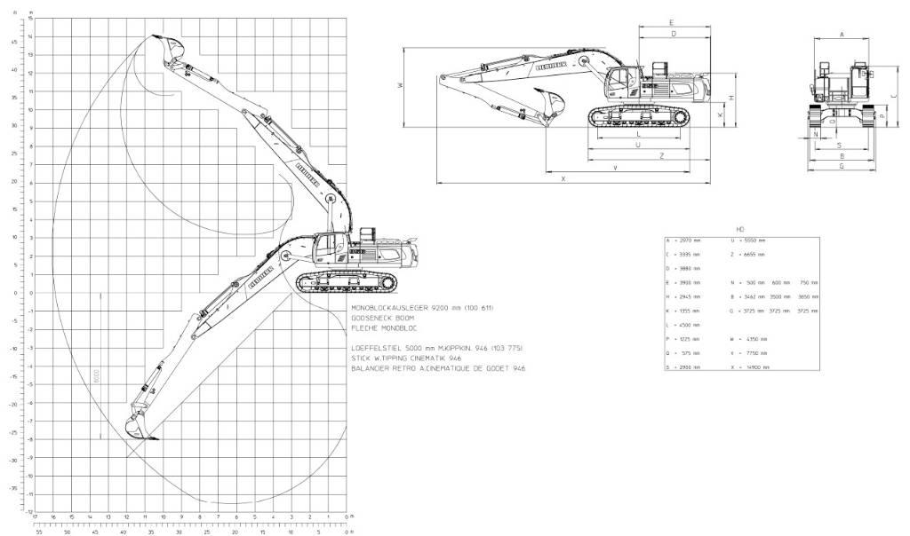 Liebherr R 956 LC Bandgrävare