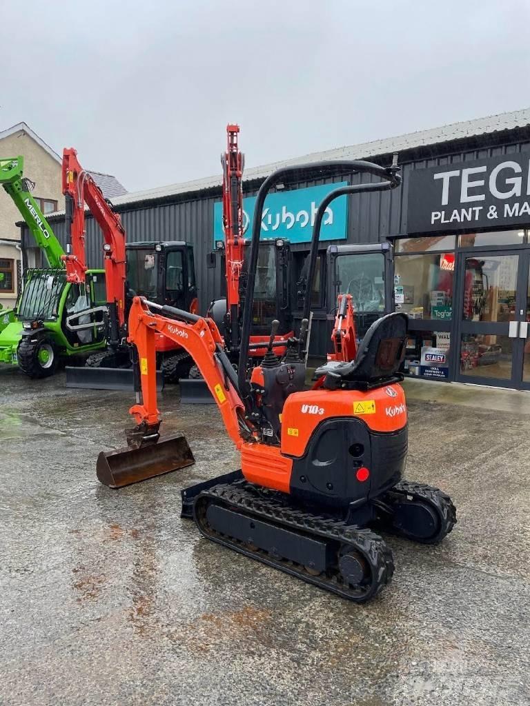 Kubota U 10-3 Minigrävare < 7t