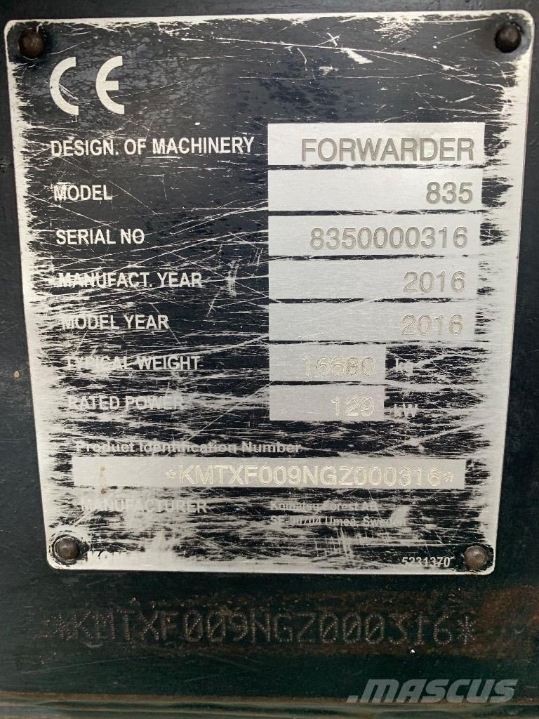 Komatsu 835 Skotare