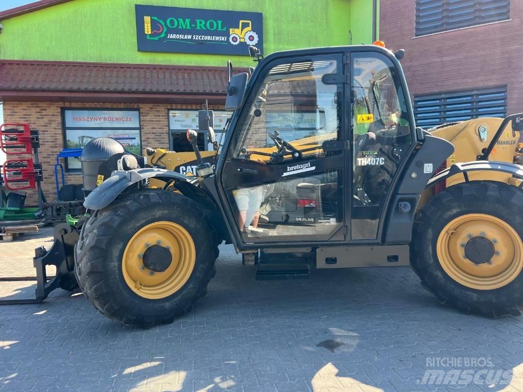 CAT TH 407 C Teleskoplastare