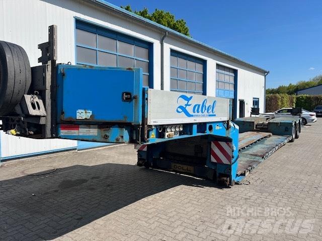 Doll Panther Låg lastande semi trailer