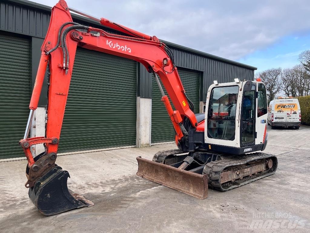 Kubota KX 080-3 Minigrävare < 7t