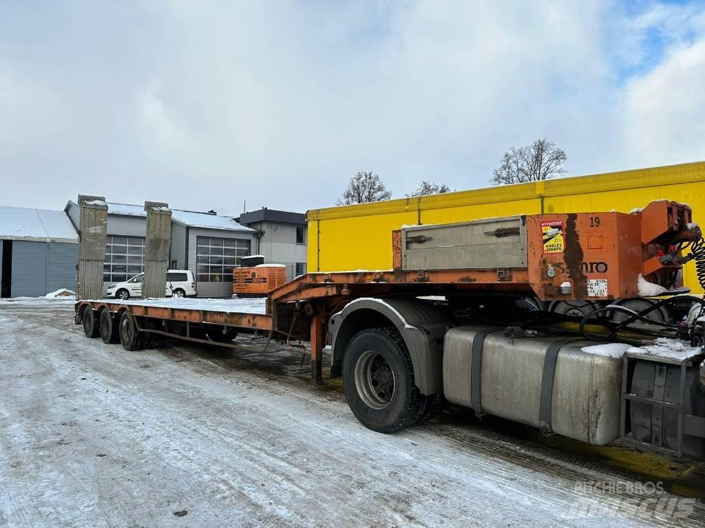 Samro S355EA Låg lastande semi trailer