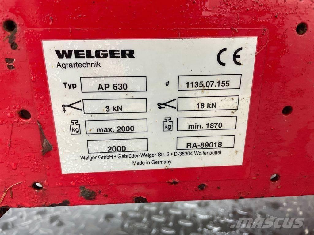 Welger AP 630 Fyrkantspressar