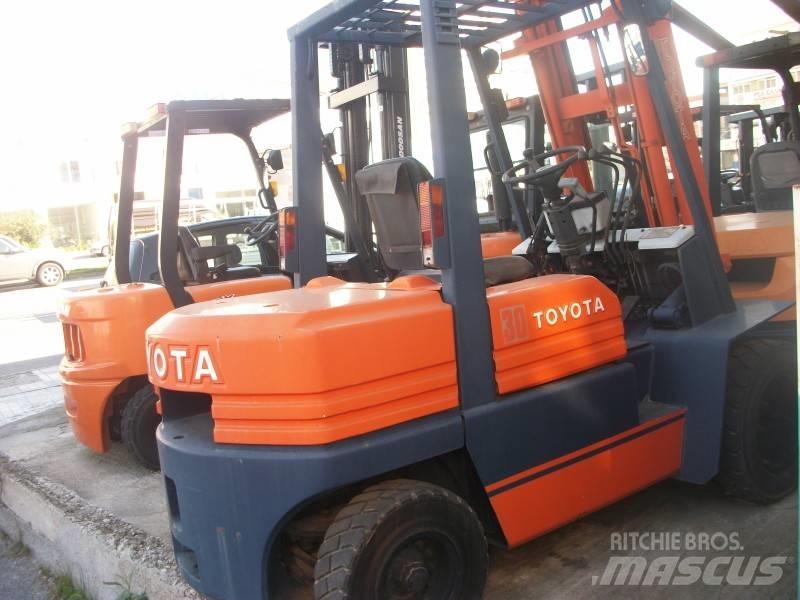 Toyota 5 FD 30 Dieselmotviktstruckar