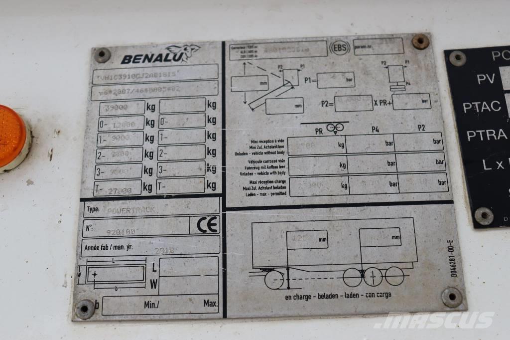 Benalu powertrack Tippsläp
