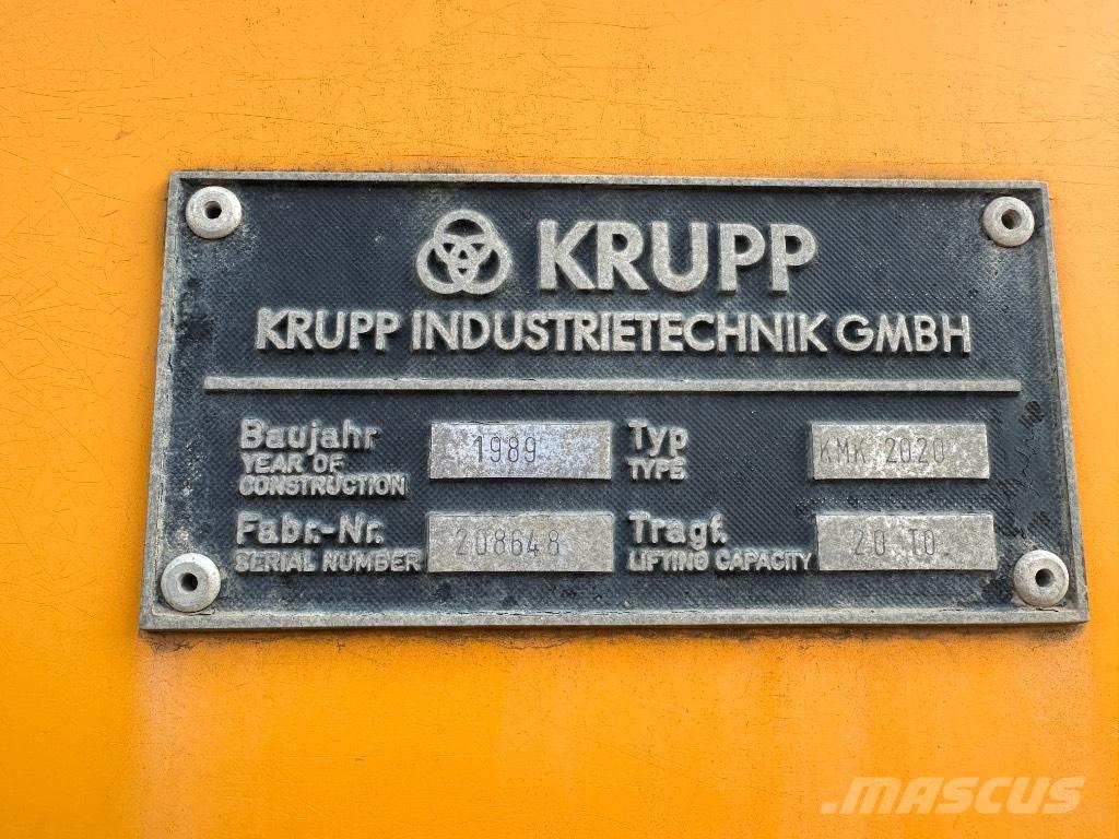 Krupp KMK 2020 Allterrängkranar