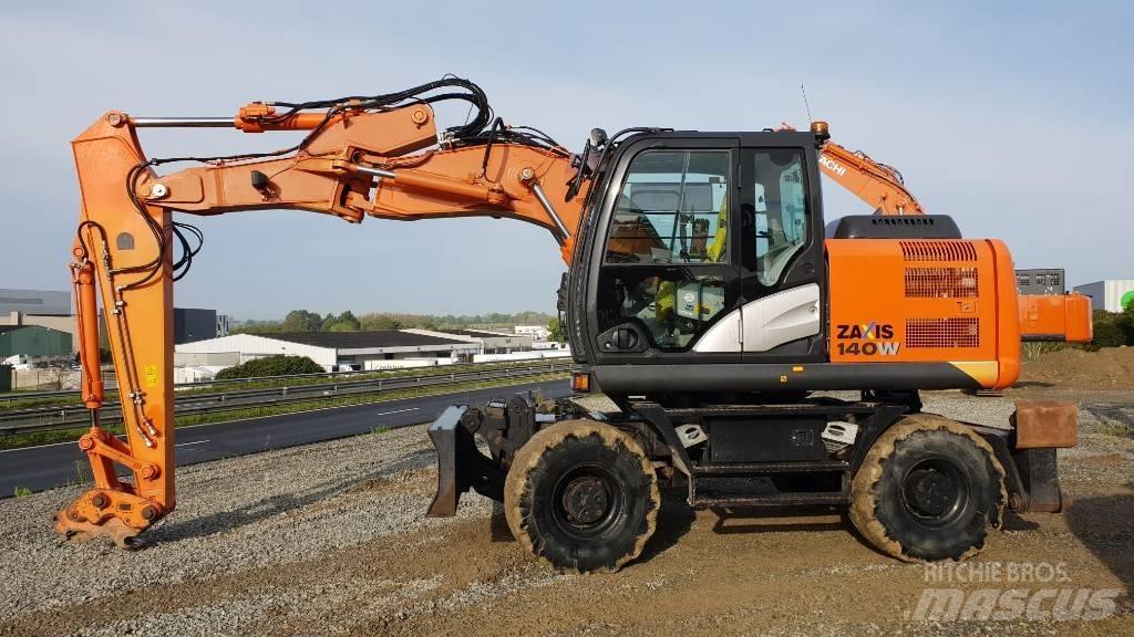 Hitachi ZX140W-5B Hjulgrävare