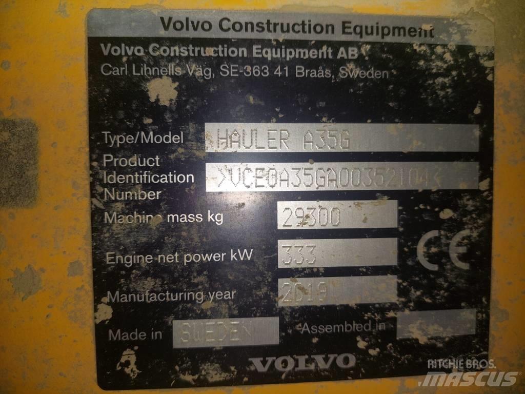 Volvo A 35 G Midjestyrd dumper