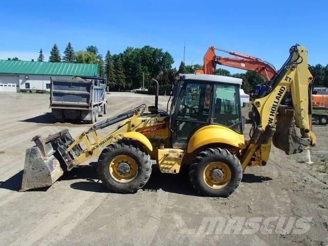 New Holland B 115 B Grävlastare