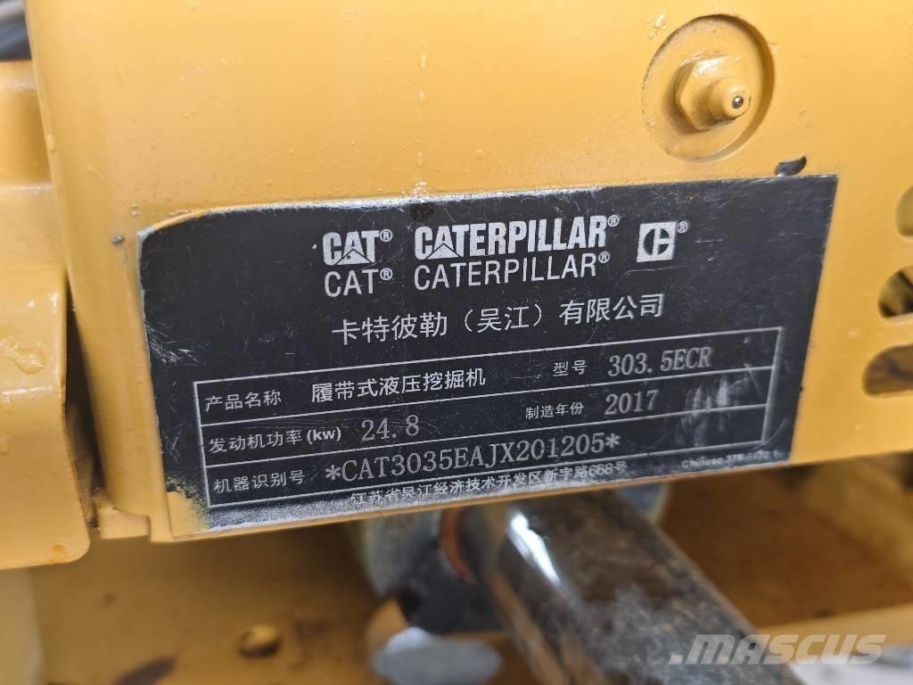 CAT 303.5 E CR Minigrävare < 7t