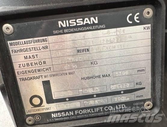Nissan DX50LPG Gasolmotviktstruckar