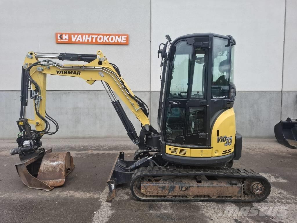 Yanmar Vio 33 U Minigrävare < 7t