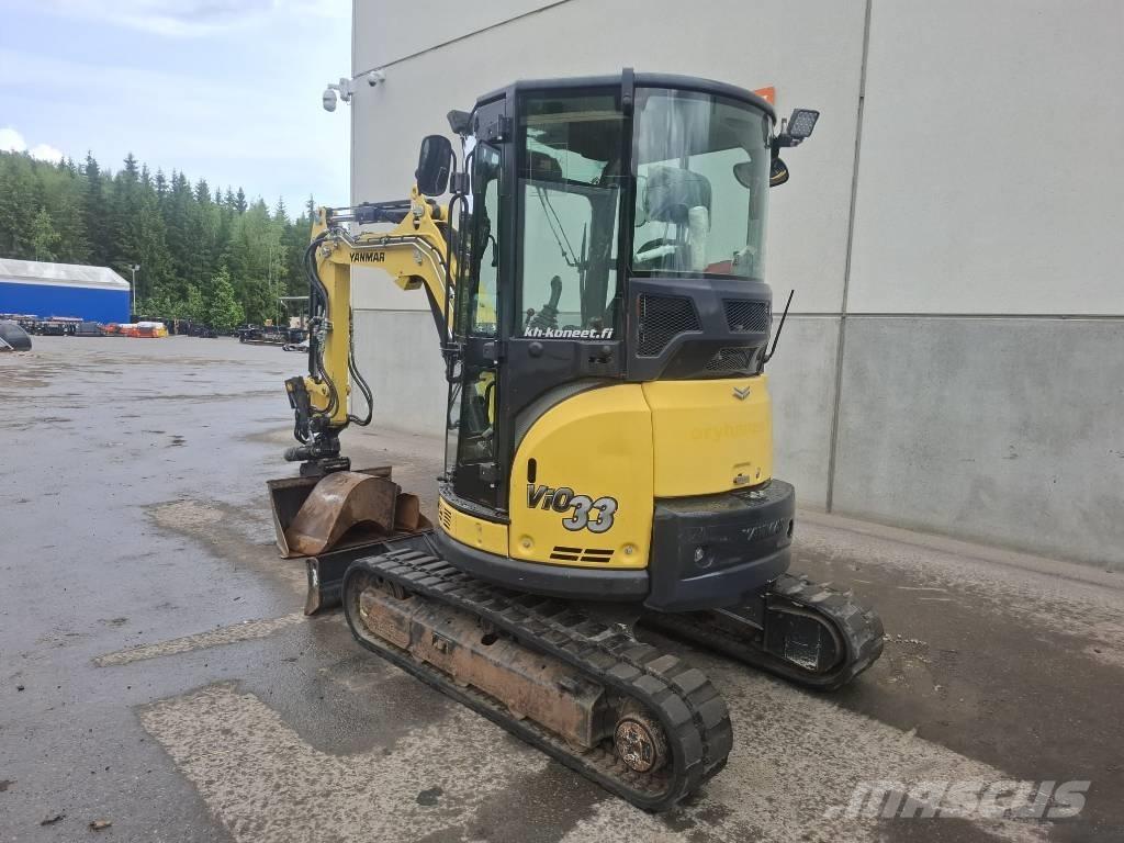 Yanmar Vio 33 U Minigrävare < 7t