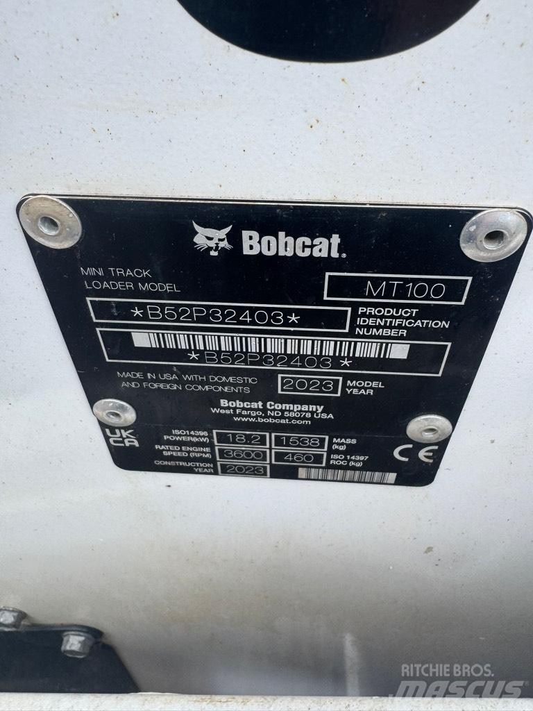 Bobcat MT 100 Bandlastare