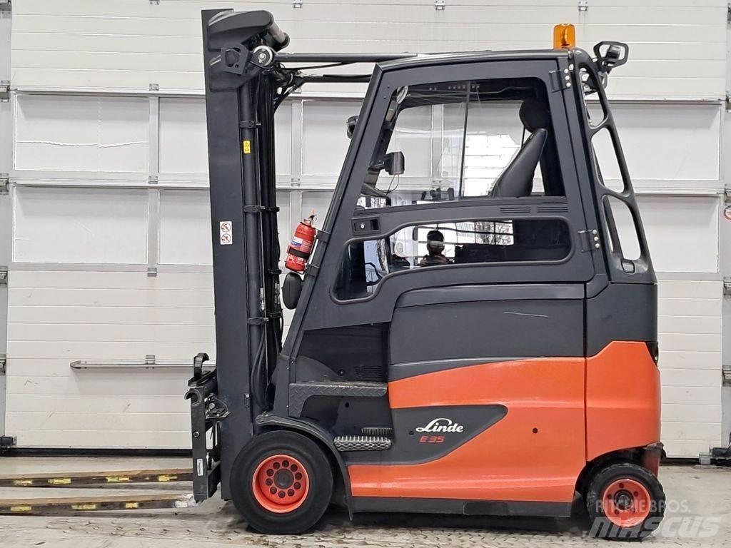 Linde E35HL-01 Elmotviktstruckar