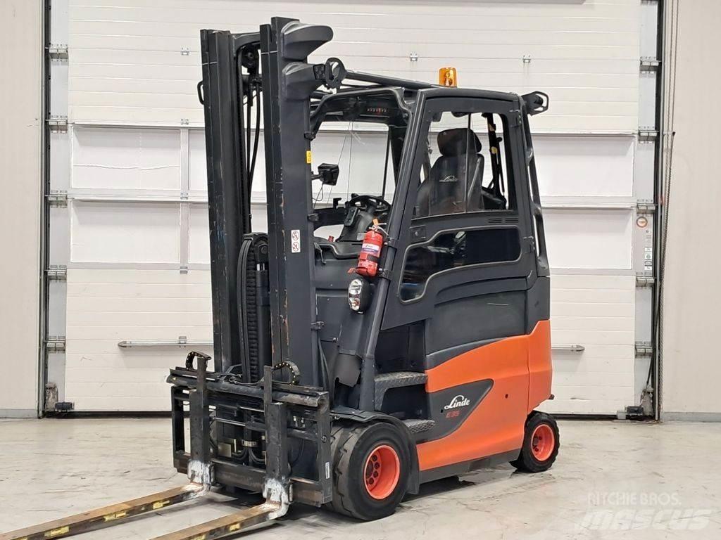Linde E35HL-01 Elmotviktstruckar