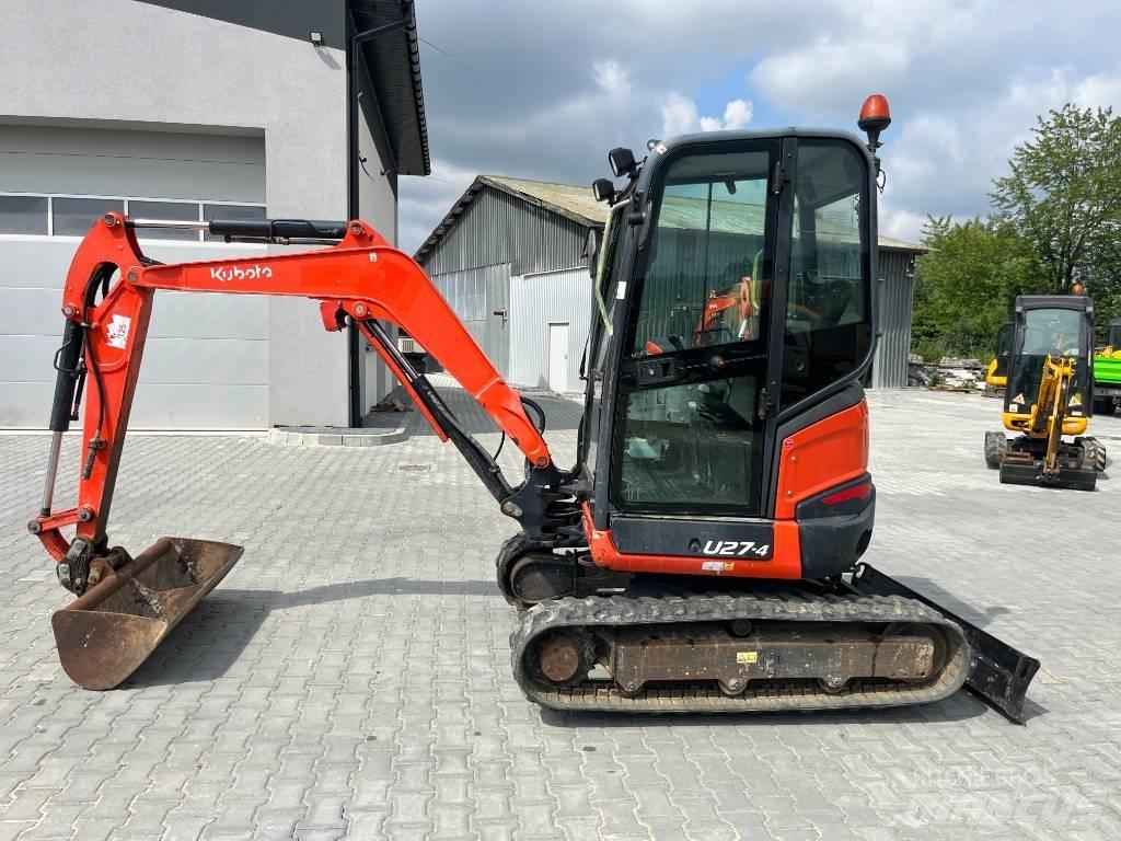 Kubota U 27-4 Minigrävare < 7t