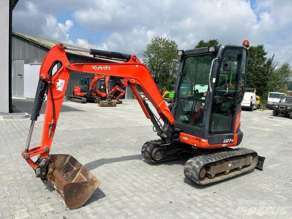 Kubota U 27-4 Minigrävare < 7t
