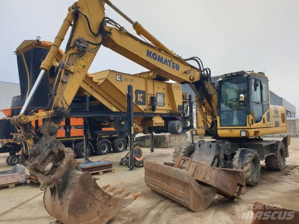 Komatsu PW180-7 Hjulgrävare