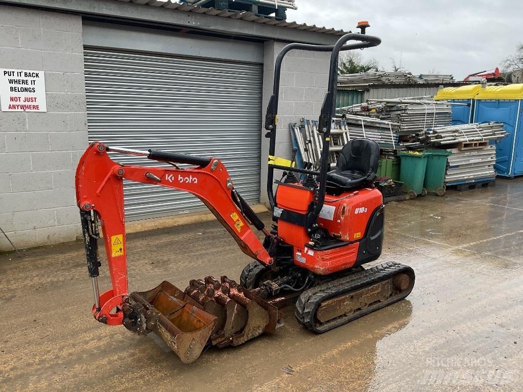 Kubota U 10 Minigrävare < 7t